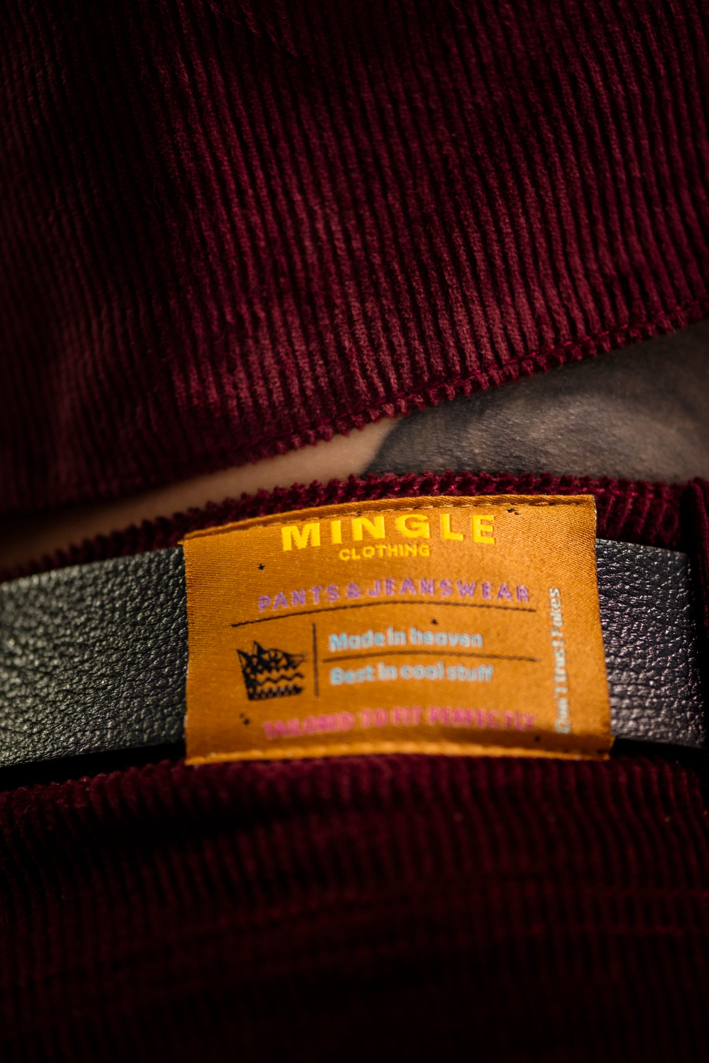 PANTALON CORDUROY VINO