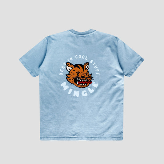 CAMISETA ACID WASH AZUL BABY