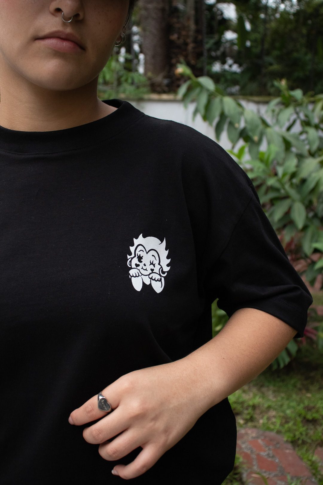 CAMISETA ICON NEGRA
