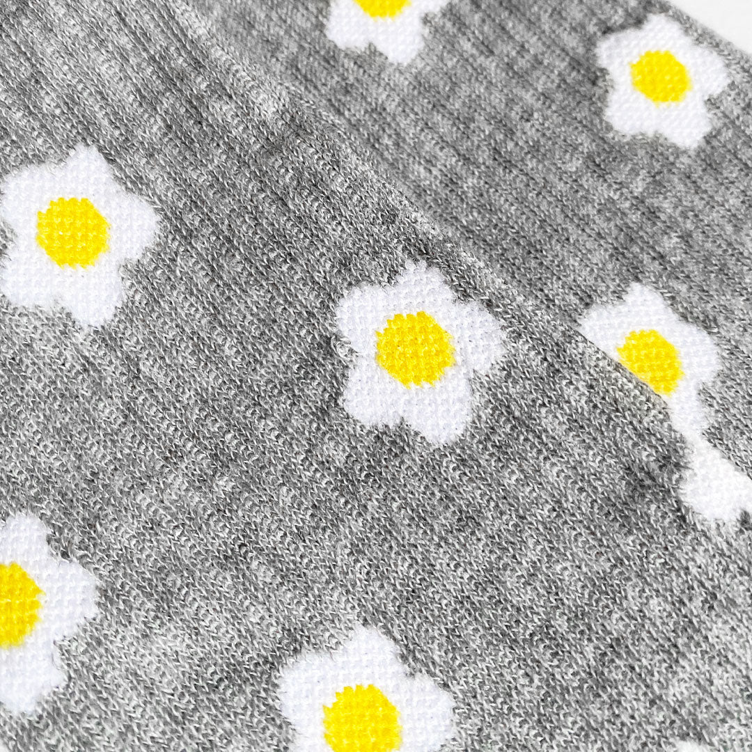 MEDIAS GRIS MARGARITAS