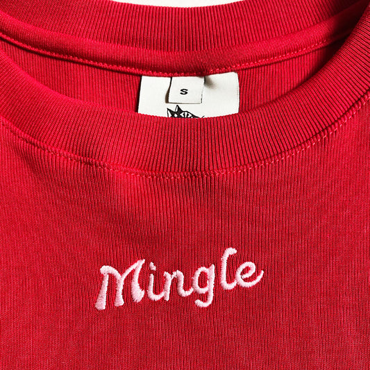 CROPTOP ROJO BORDADO