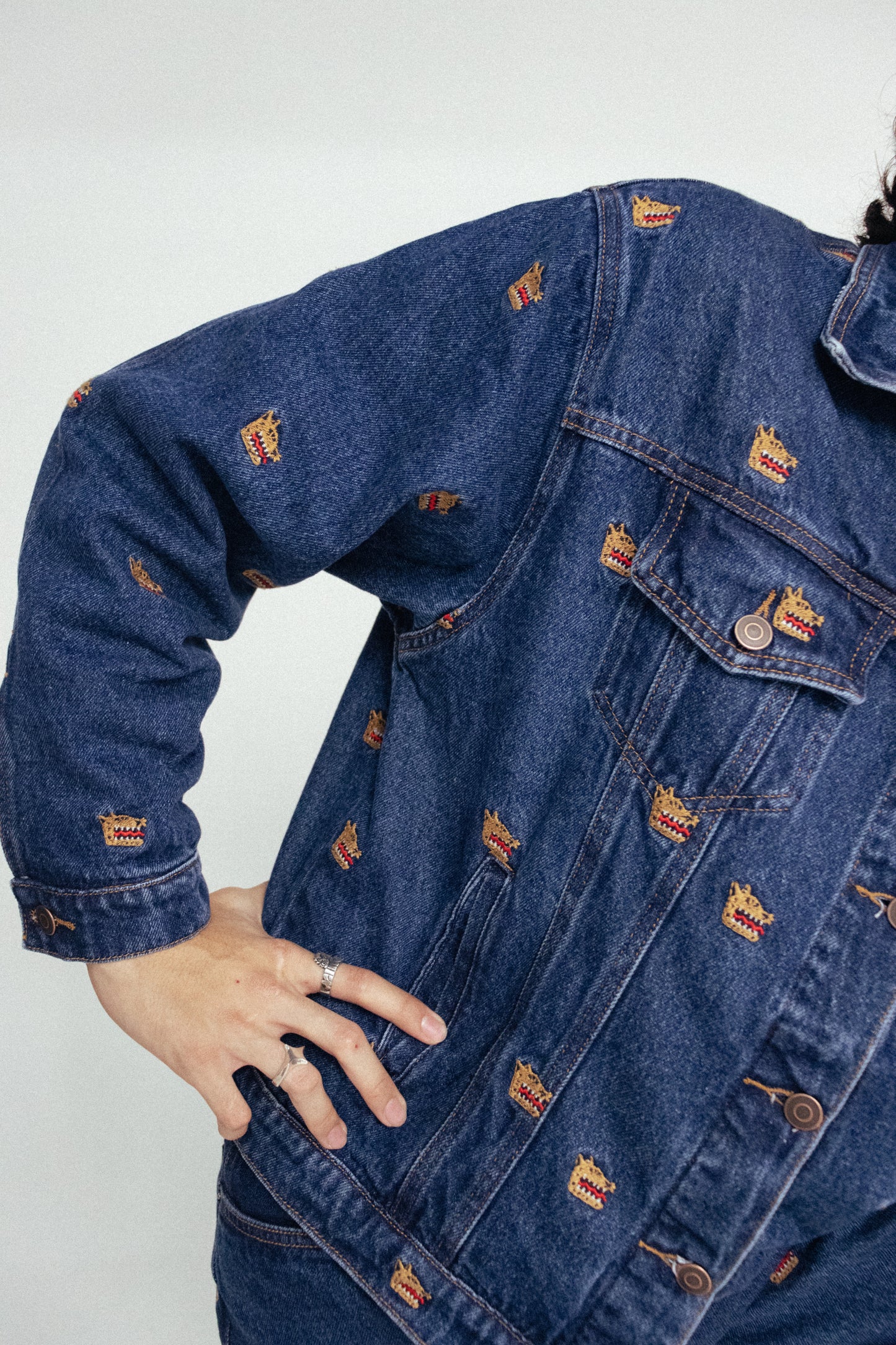 CHAQUETA BORDADO MNGL