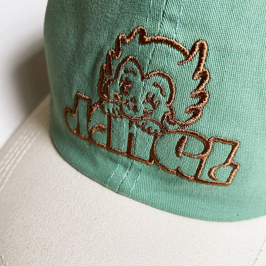 GORRA DRILL PISTACHO-MARFIL ICON