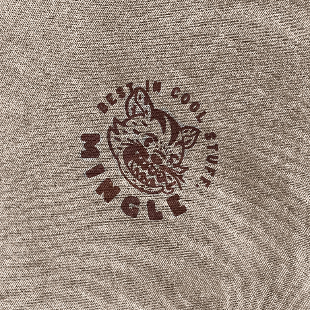 CAMISETA ACID WASH CAFÉ