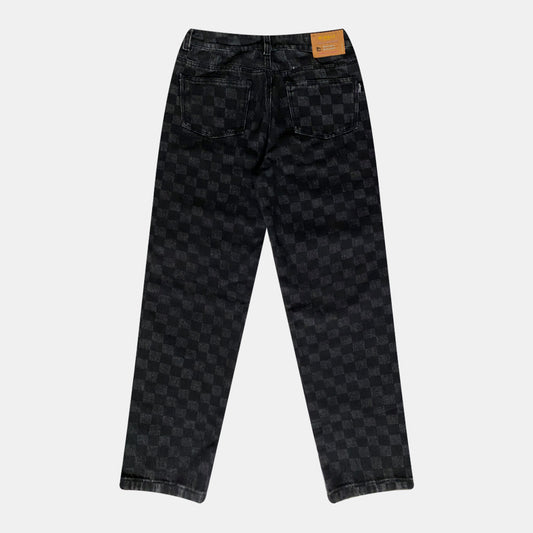 JEAN NEGRO CUADROS NEGROS