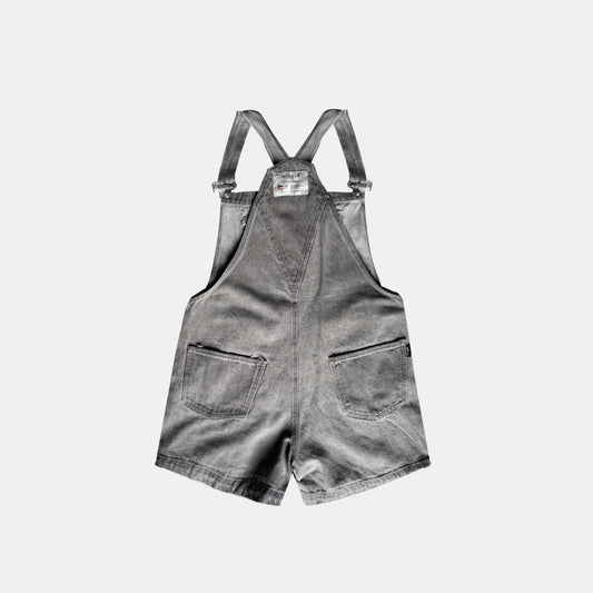 OVERALL CORTO DENIM GRIS