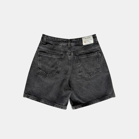 BERMUDA DENIM NEGRO