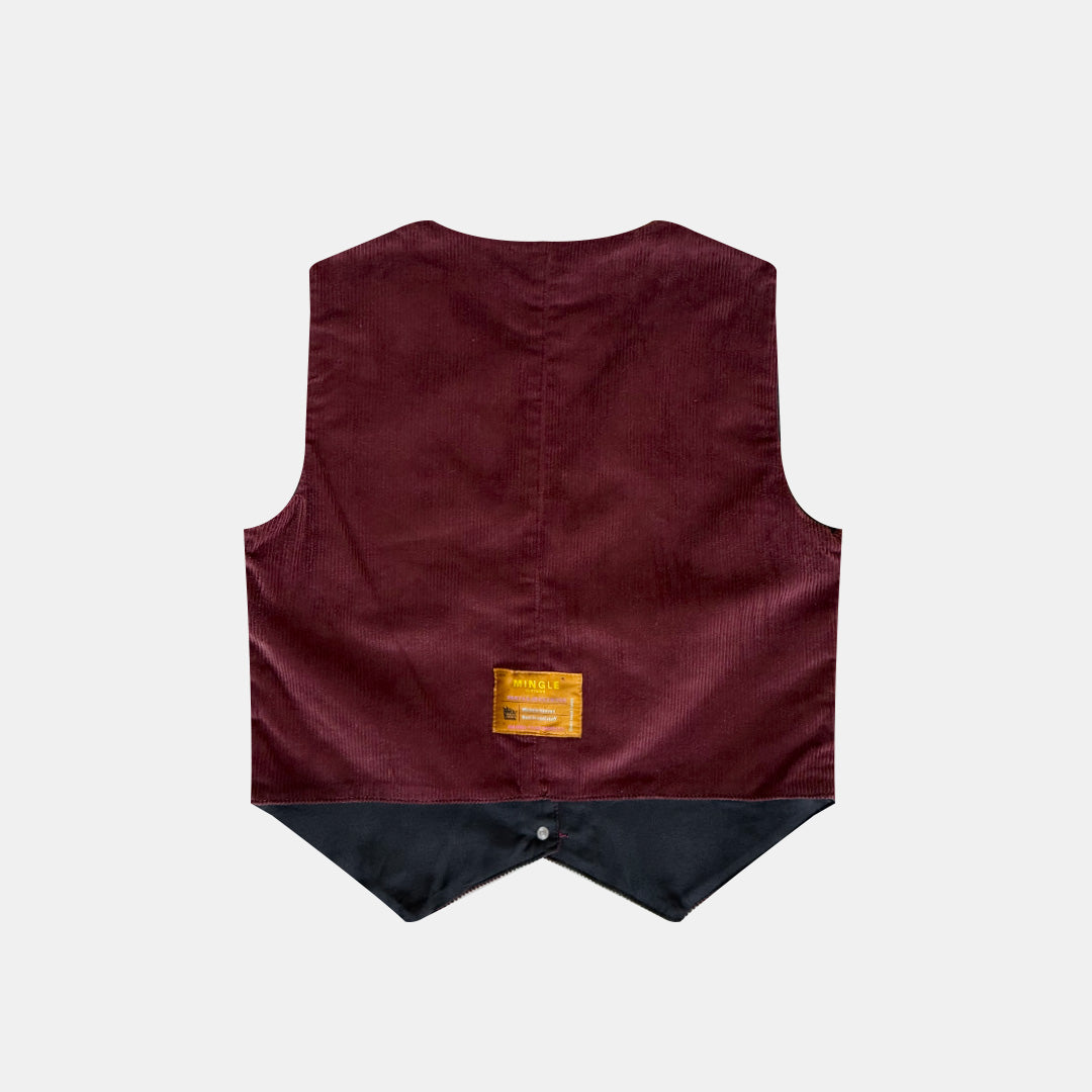 CHALECO CORAZONES CORDUROY