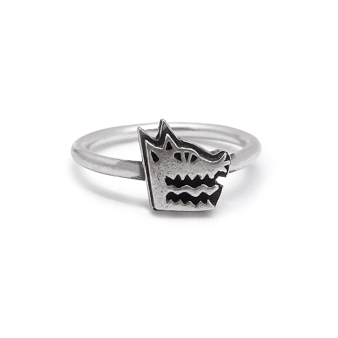 ANILLO LOGO PLATA
