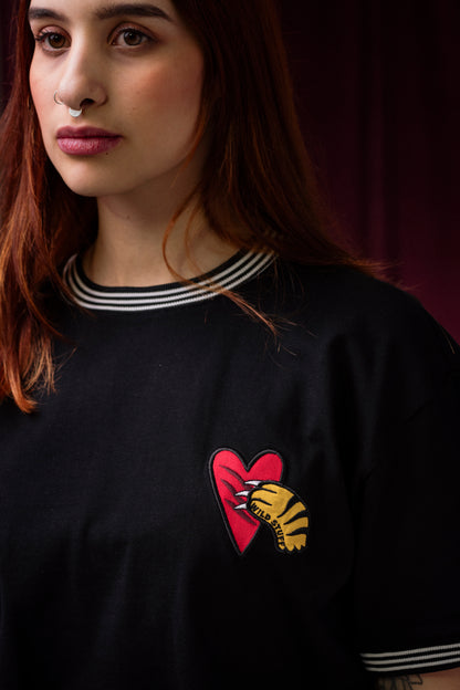 CAMISETA NEGRA WILD STUFF