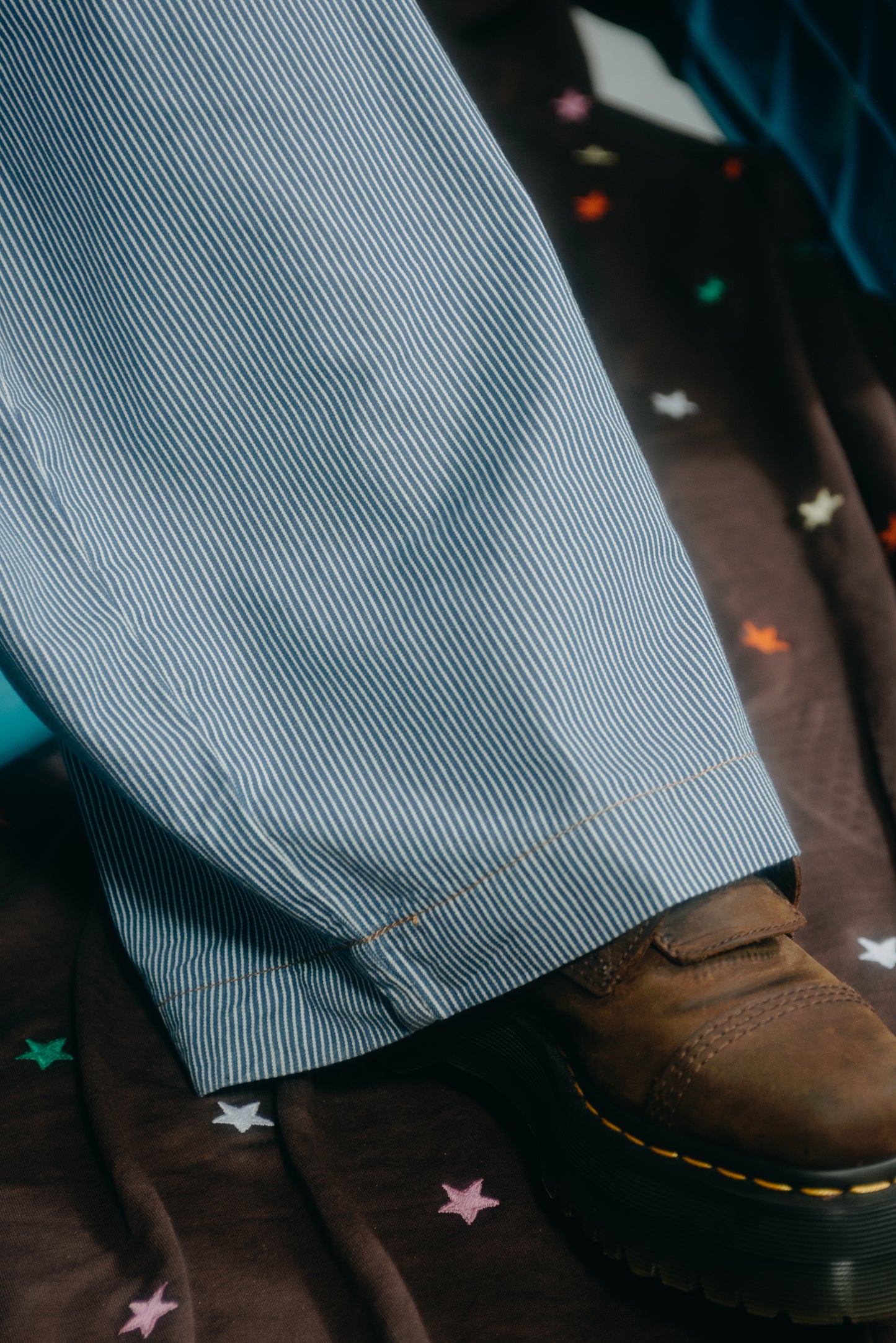 PANTALON CAMPANA RAYAS