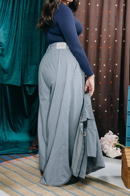 PANTALON CAMPANA RAYAS