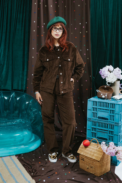 PANTALON CORDUROY CAFÉ
