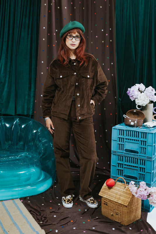 PANTALON CORDUROY CAFÉ