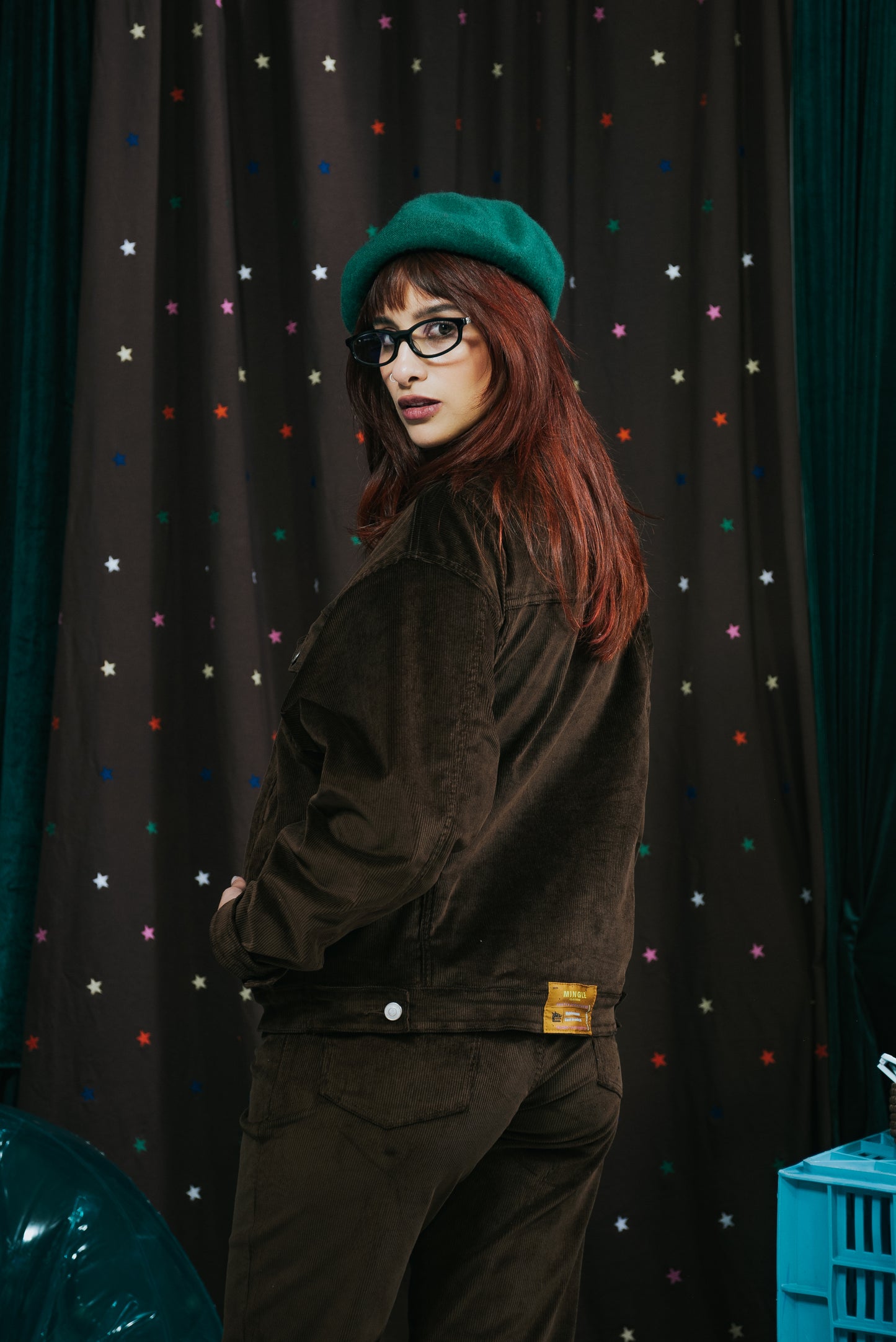 CHAQUETA CORDUROY CAFÉ