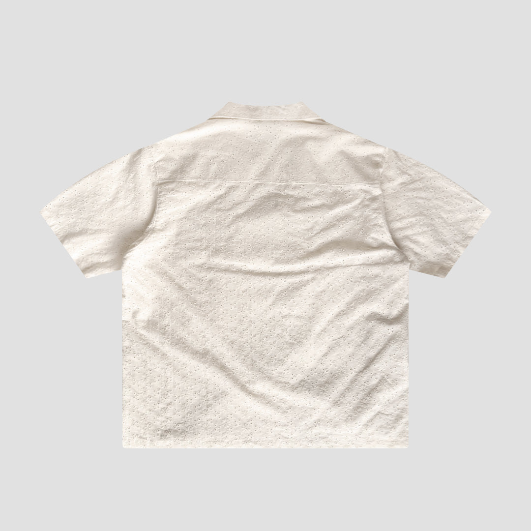 CAMISA MARFIL OJALILLO