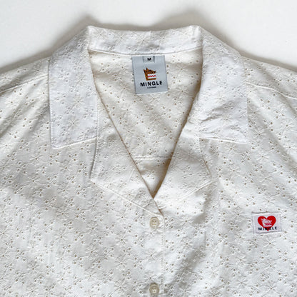 CAMISA MARFIL OJALILLO