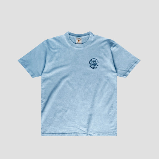 CAMISETA ACID WASH AZUL BABY