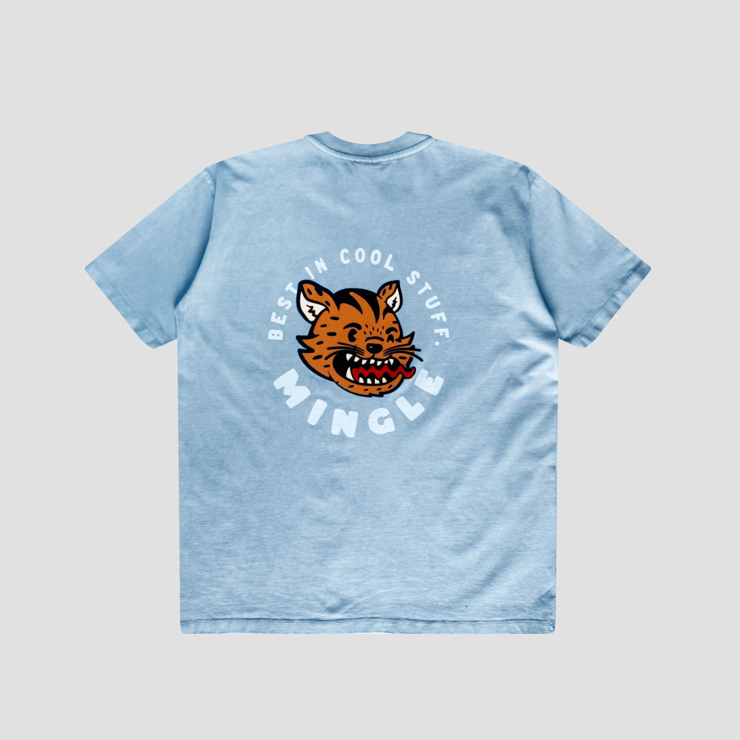 CAMISETA ACID WASH AZUL BABY