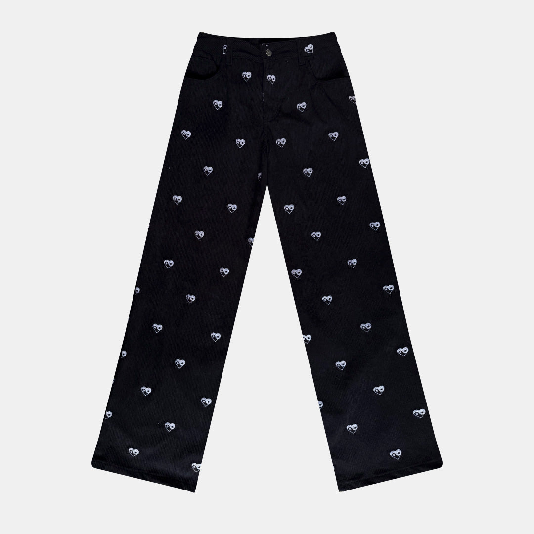 PANTALÓN CAMPANA YING YANG CORDUROY