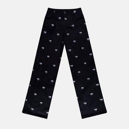 PANTALÓN CAMPANA YING YANG CORDUROY