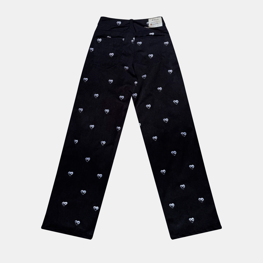 PANTALÓN CAMPANA YING YANG CORDUROY