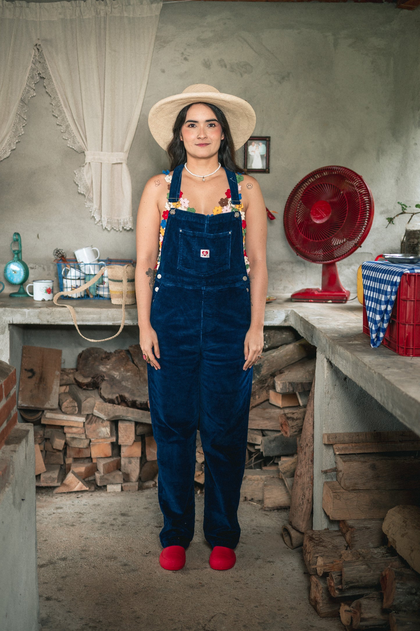 OVERALL CORDUROY AZUL NAVY