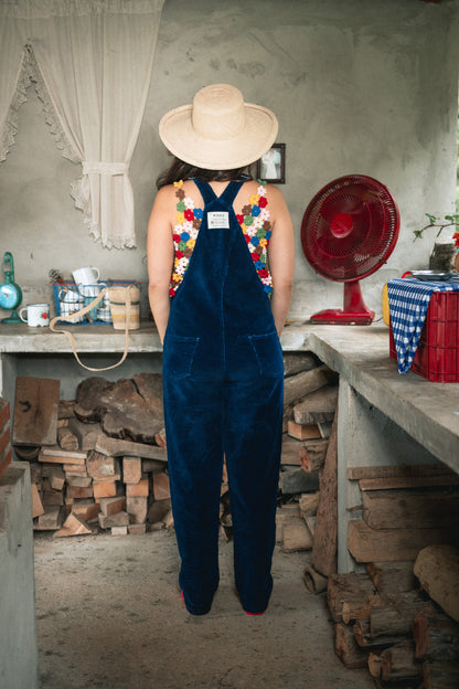 OVERALL CORDUROY AZUL NAVY