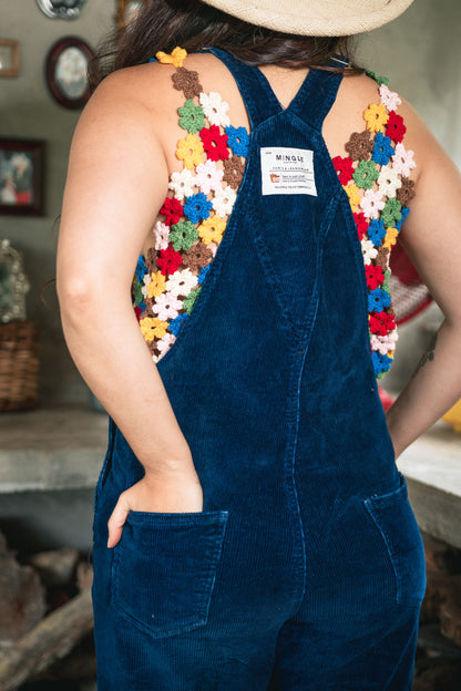 OVERALL CORDUROY AZUL NAVY