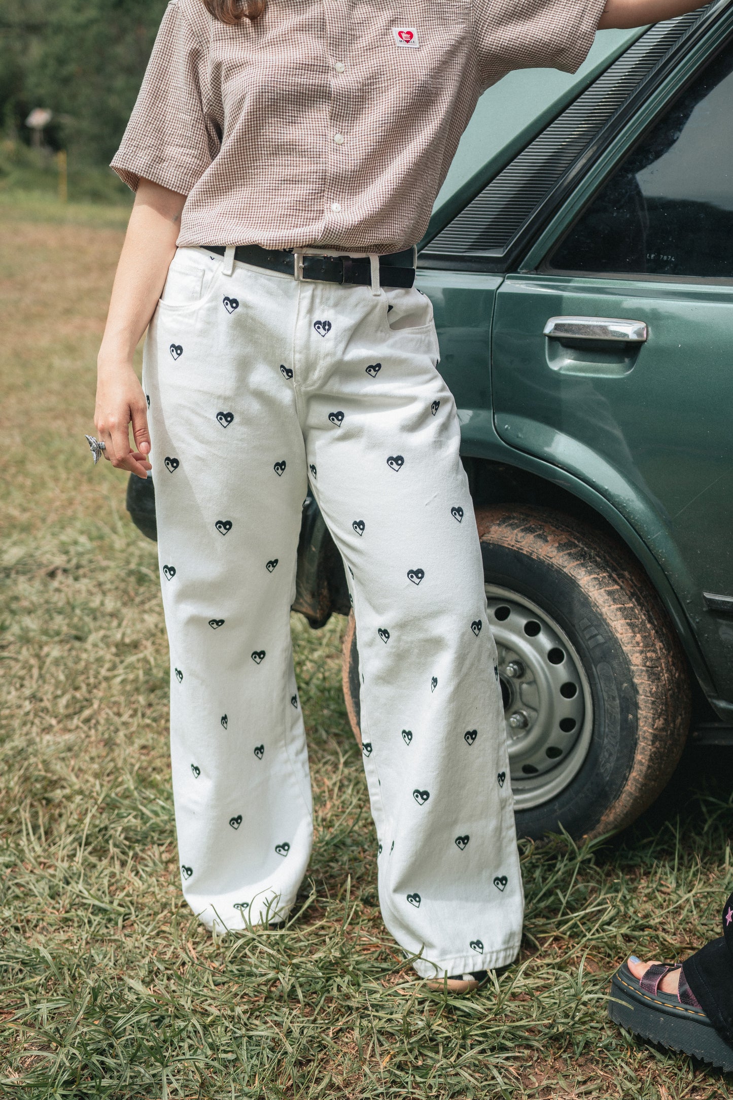 PRE-VENTA JEAN CAMPANA YING YANG MARFIL