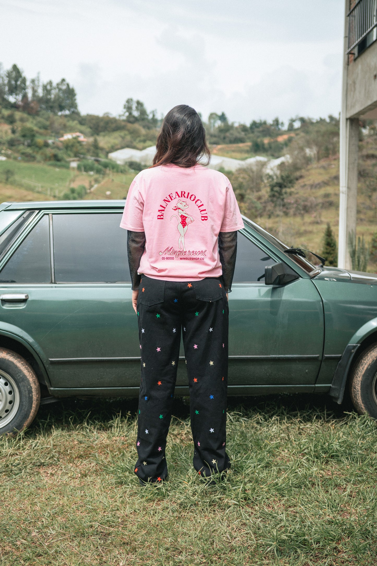 CAMISETA BALNEARIO ROSA