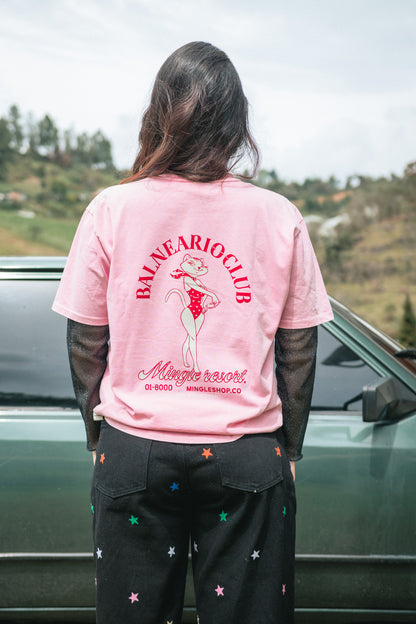 CAMISETA BALNEARIO ROSA