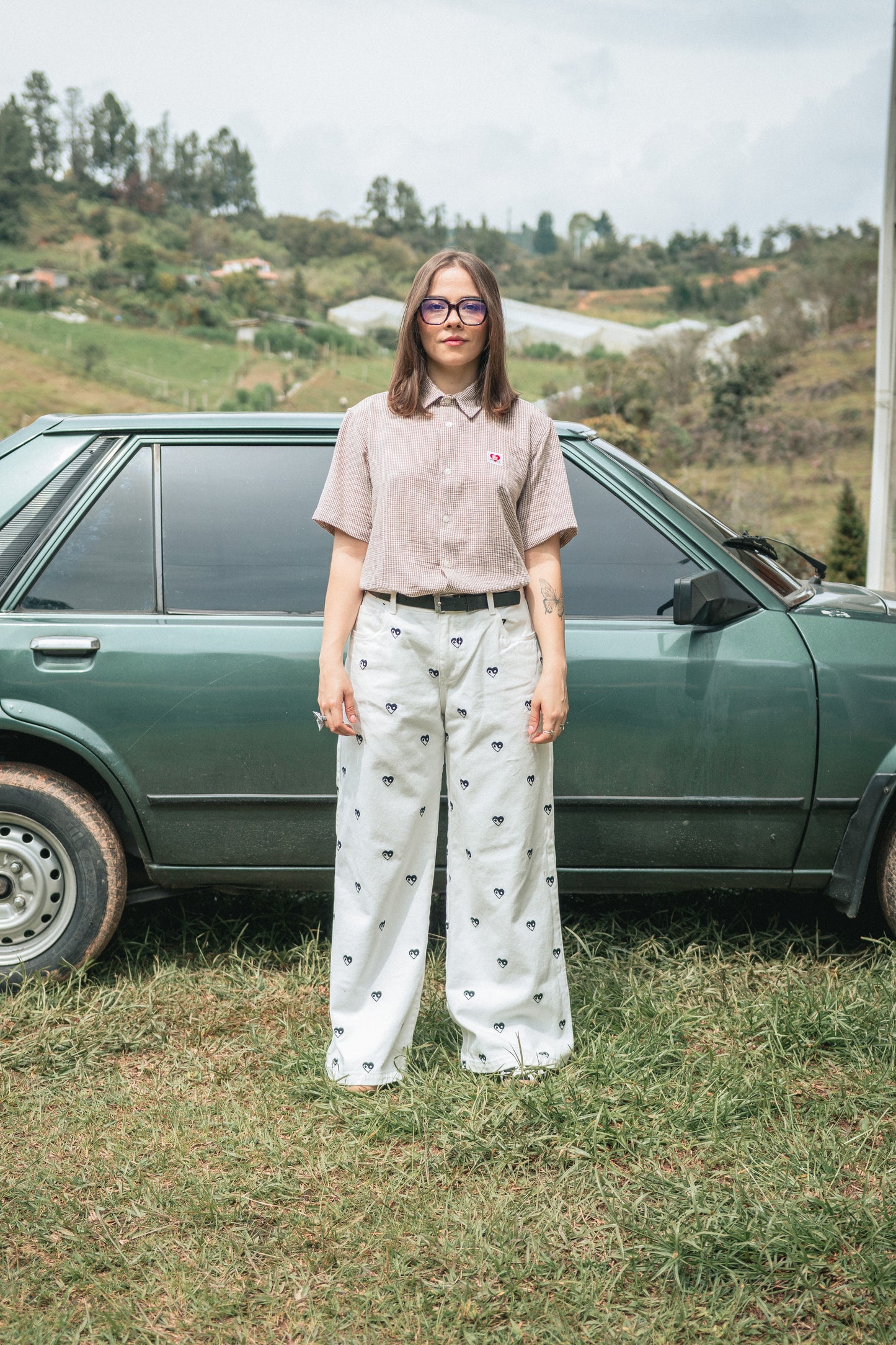 PRE-VENTA JEAN CAMPANA YING YANG MARFIL