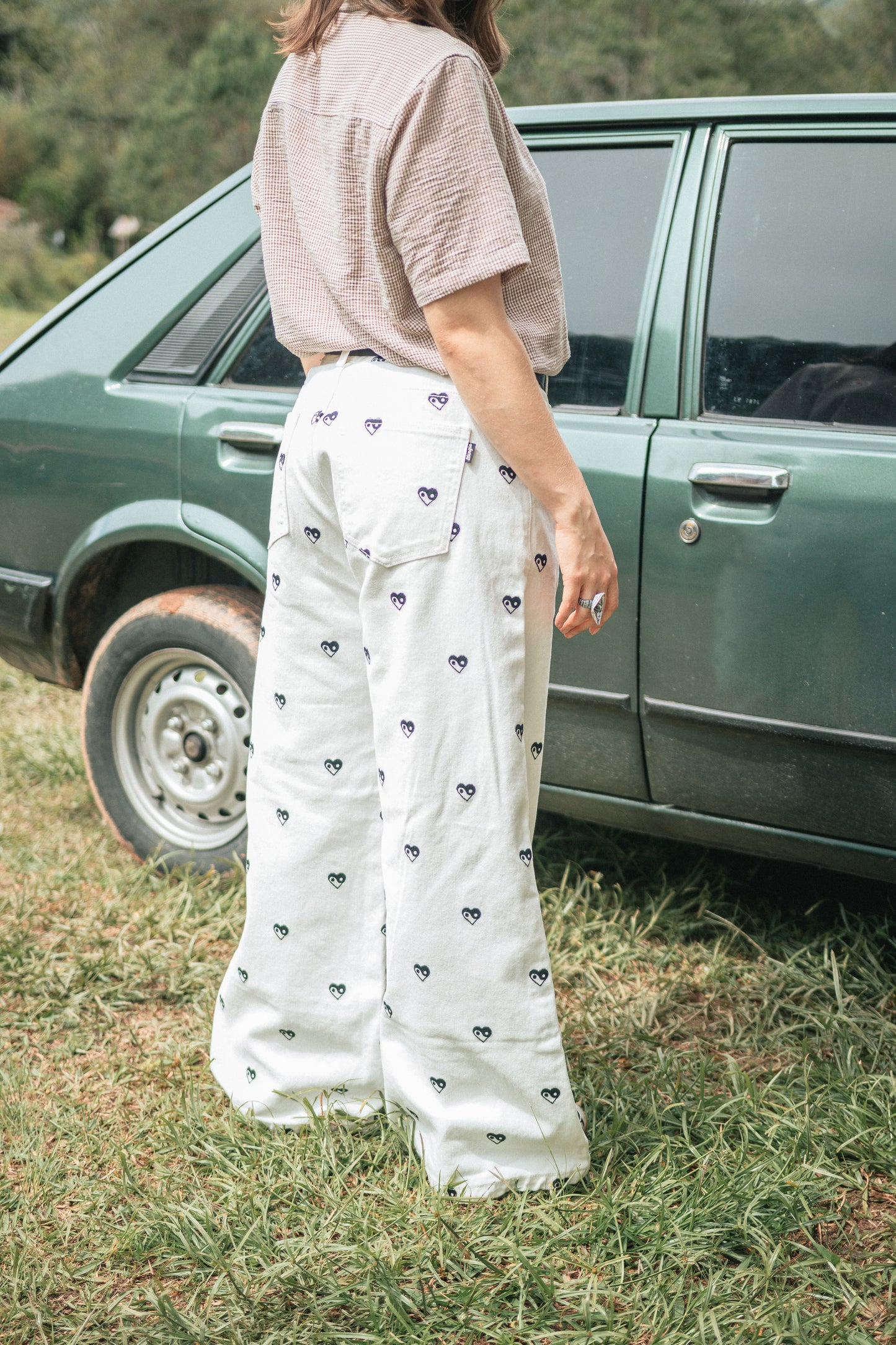 PRE-VENTA JEAN CAMPANA YING YANG MARFIL