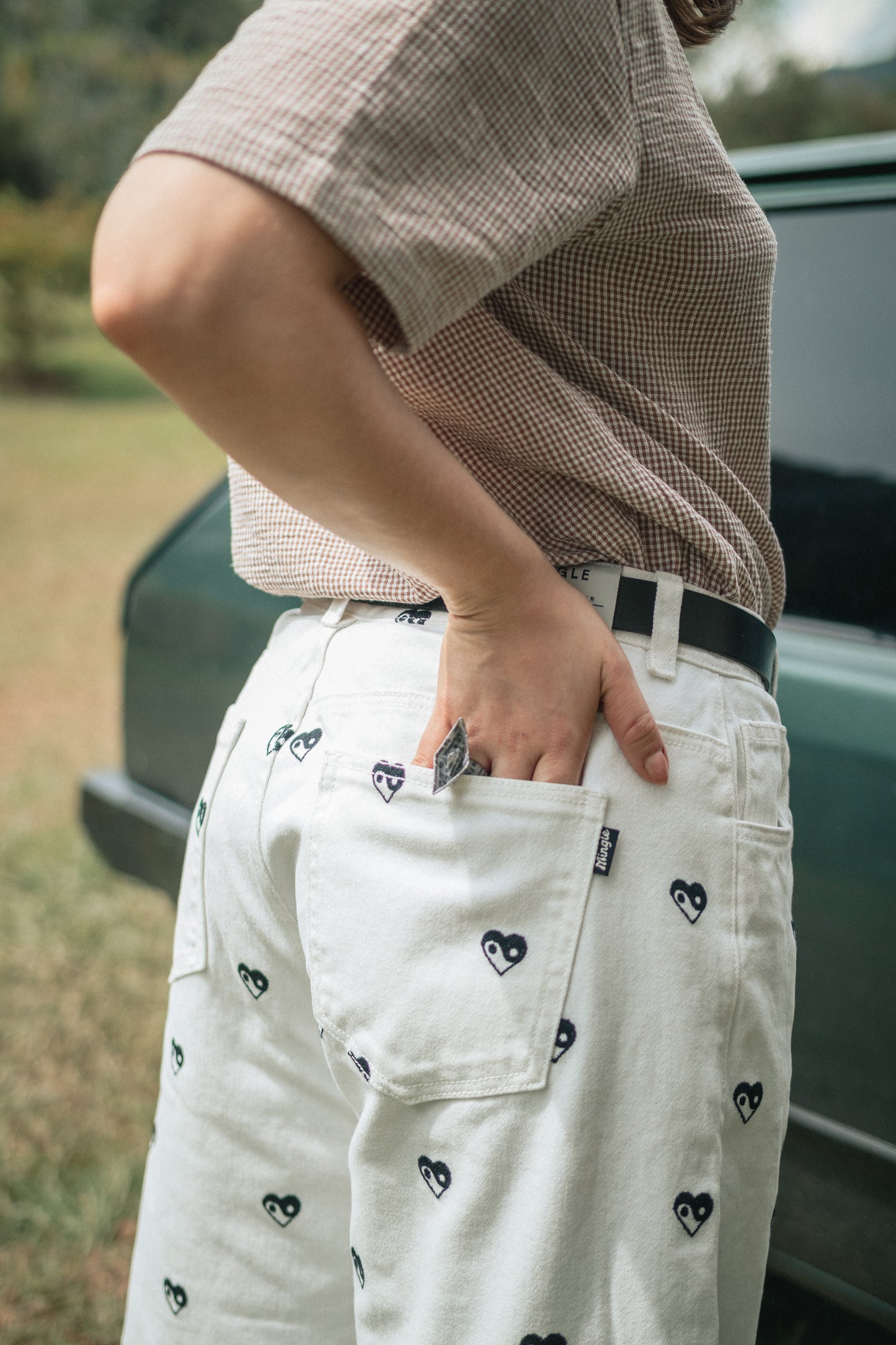 PRE-VENTA JEAN CAMPANA YING YANG MARFIL