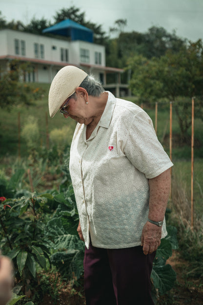 CAMISA MARFIL OJALILLO