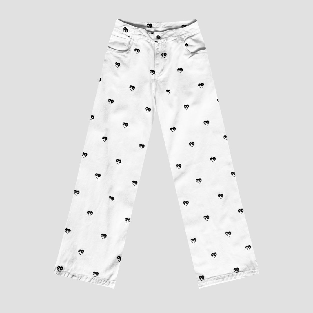 PRE-VENTA JEAN CAMPANA YING YANG MARFIL