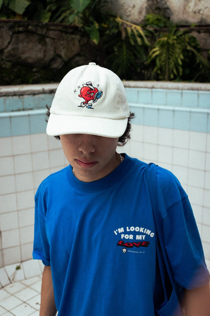 GORRA MARFIL I'M LOOKING FOR MY LOVE