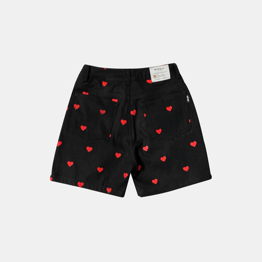 BERMUDA NEGRA CORAZONES