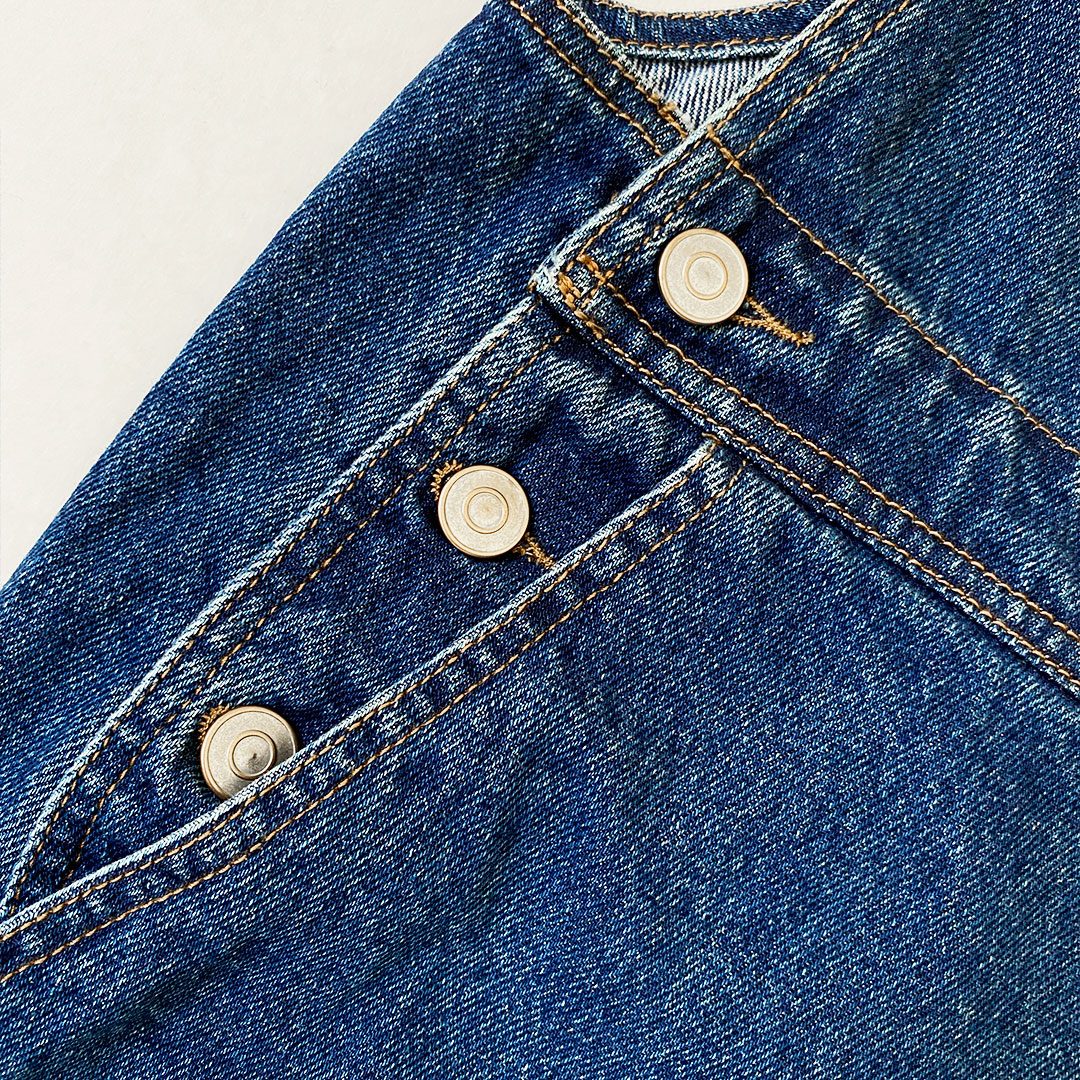 OVERALL LARGO AZUL OSCURO