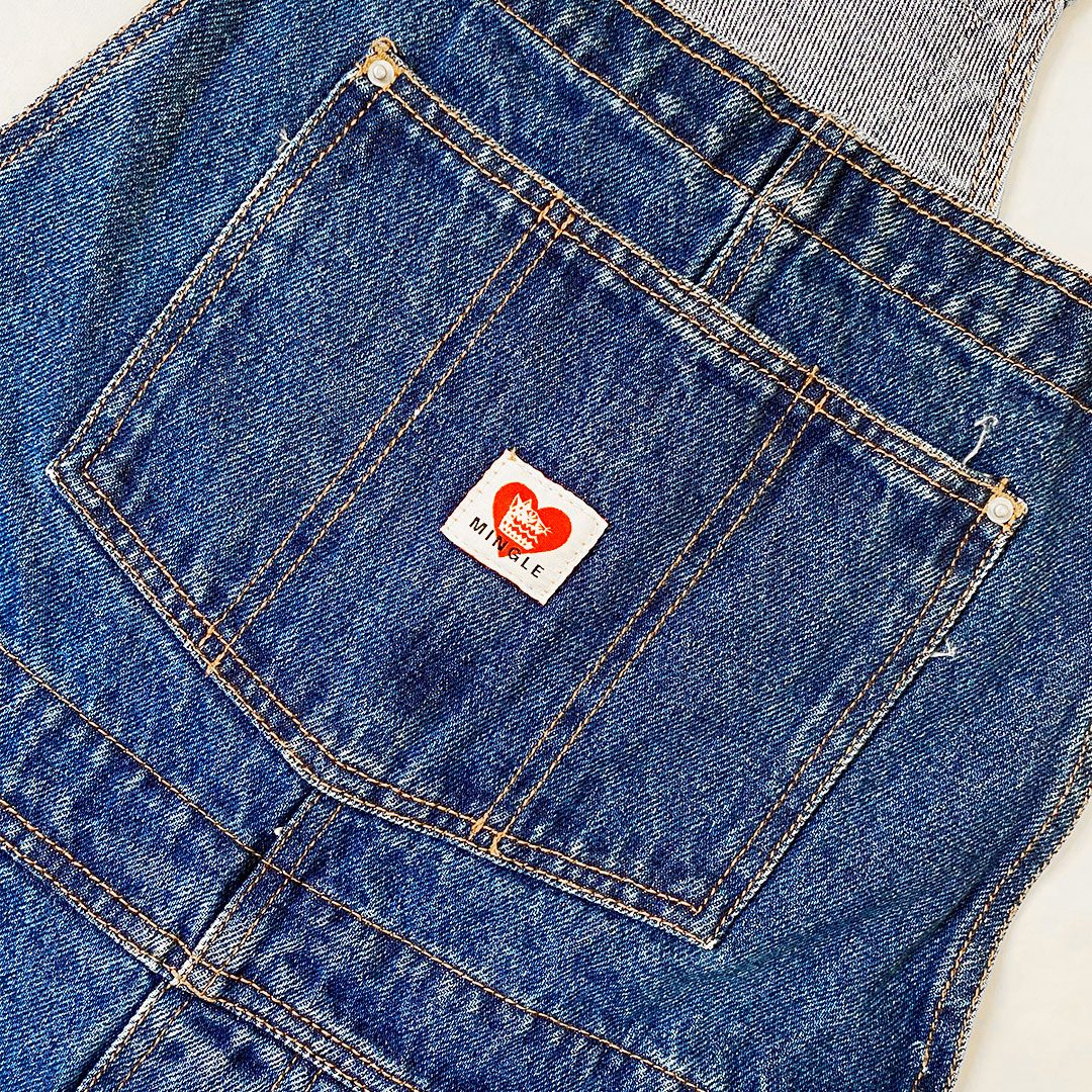 OVERALL LARGO AZUL OSCURO