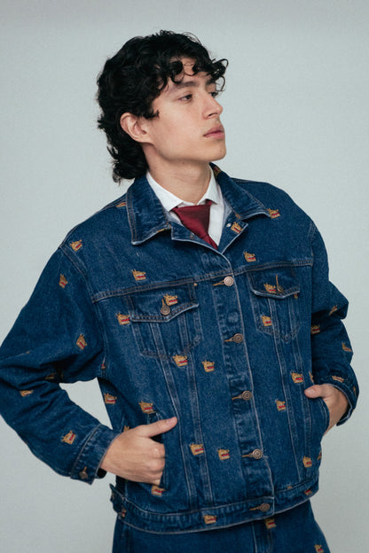 CHAQUETA BORDADO MNGL