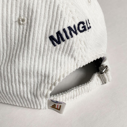 GORRA CORDUROY MARFIL-VERDE ICON