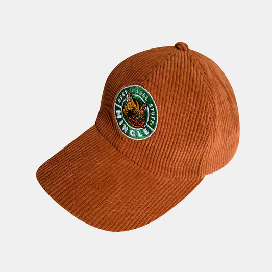 GORRA CORDUROY TERRACOTA