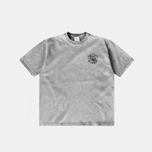 CAMISETA ACID WASH GRIS CLARO
