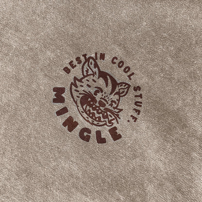 CAMISETA ACID WASH CAFÉ