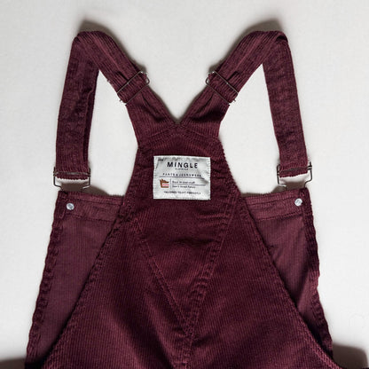 OVERALL LARGO CORDUROY VINO
