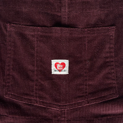 OVERALL LARGO CORDUROY VINO