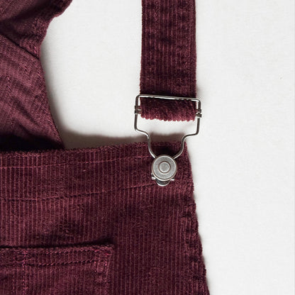 OVERALL LARGO CORDUROY VINO
