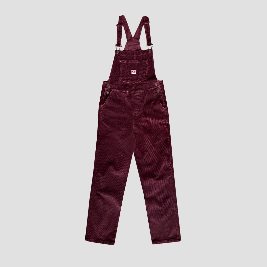 OVERALL LARGO CORDUROY VINO